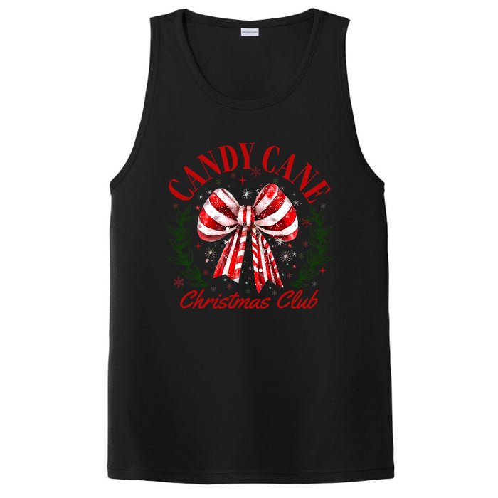 Candy Cane Christmas Club Merry Christmas PosiCharge Competitor Tank