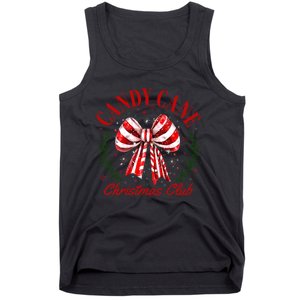 Candy Cane Christmas Club Merry Christmas Tank Top