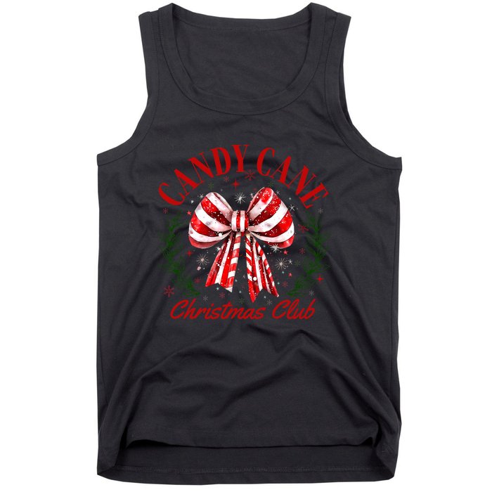 Candy Cane Christmas Club Merry Christmas Tank Top