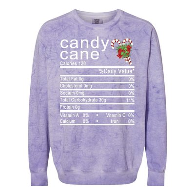 Candy Cane Colorblast Crewneck Sweatshirt