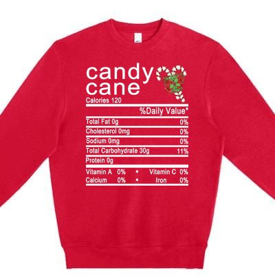 Candy Cane Premium Crewneck Sweatshirt