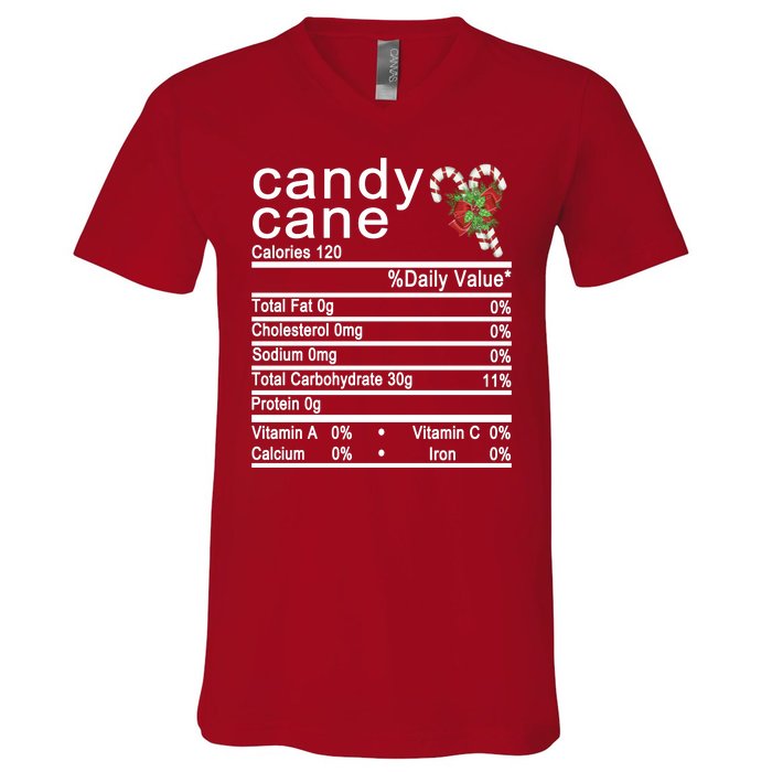 Candy Cane V-Neck T-Shirt