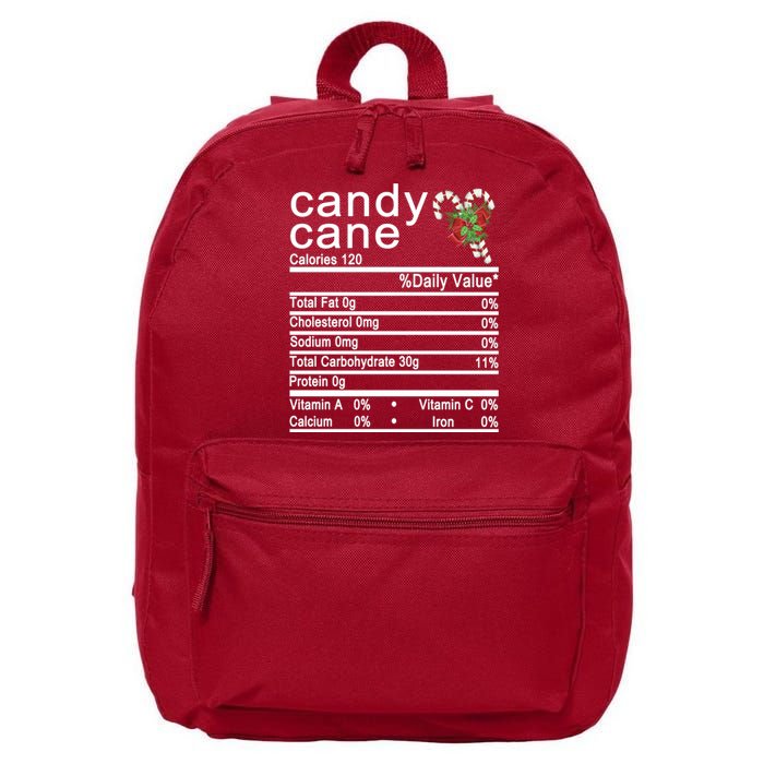 Candy Cane 16 in Basic Backpack