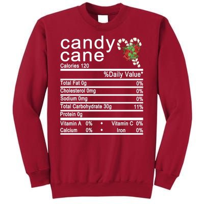 Candy Cane Tall Sweatshirt