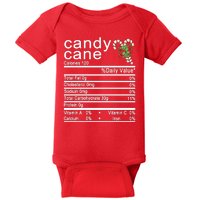 Candy Cane Baby Bodysuit