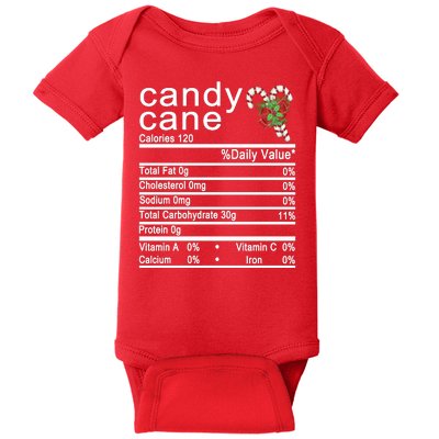 Candy Cane Baby Bodysuit