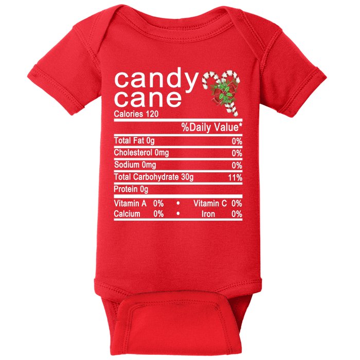 Candy Cane Baby Bodysuit