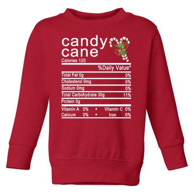 Candy Cane Toddler Sweatshirt