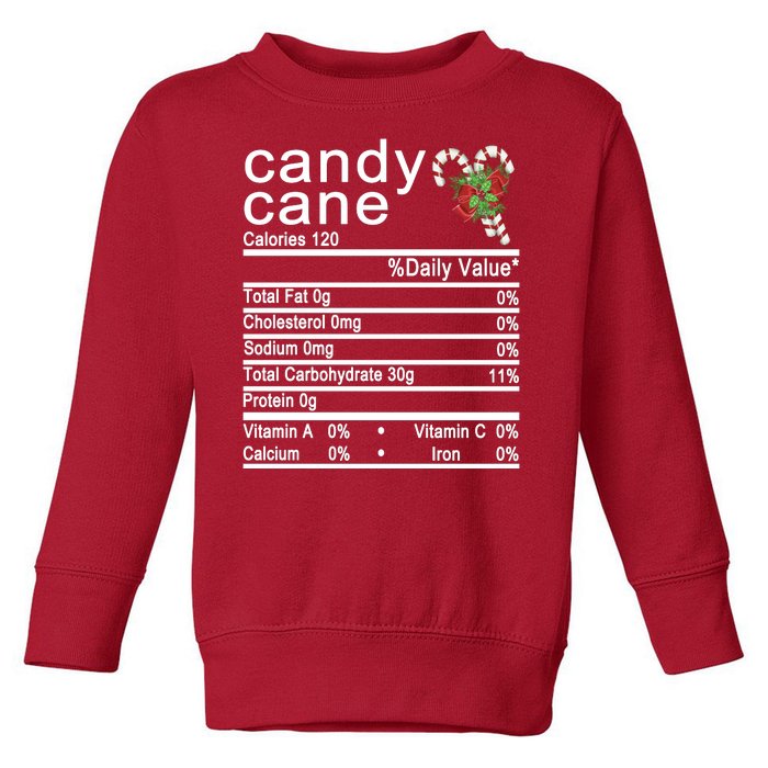 Candy Cane Toddler Sweatshirt