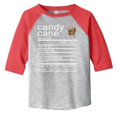 Candy Cane Toddler Fine Jersey T-Shirt