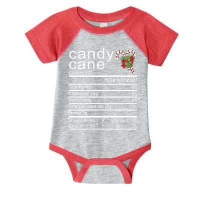 Candy Cane Infant Baby Jersey Bodysuit