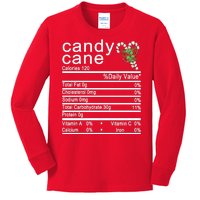 Candy Cane Kids Long Sleeve Shirt