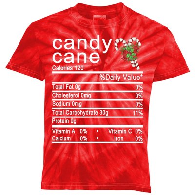 Candy Cane Kids Tie-Dye T-Shirt