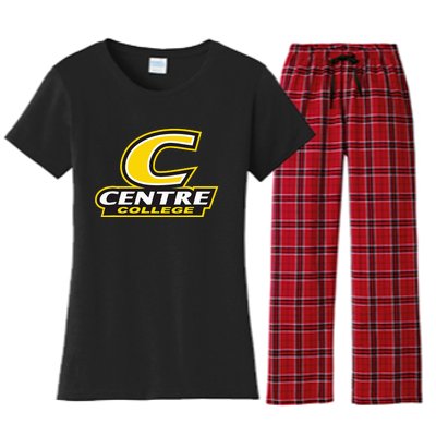 Centre College Colonels Stacked C Women's Flannel Pajama Set