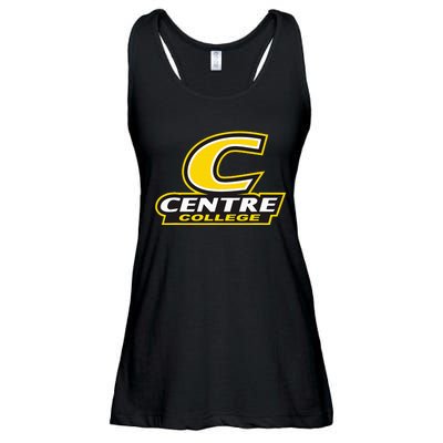 Centre College Colonels Stacked C Ladies Essential Flowy Tank