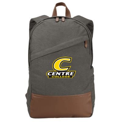 Centre College Colonels Stacked C Cotton Canvas Backpack