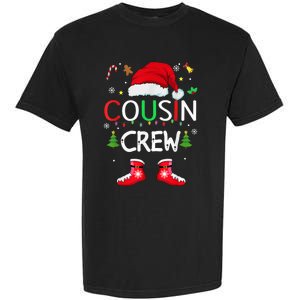 Cousin crew Christmas family squad Naughty matching santa Garment-Dyed Heavyweight T-Shirt