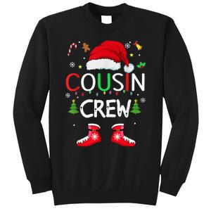 Cousin crew Christmas family squad Naughty matching santa Sweatshirt