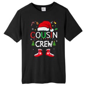 Cousin crew Christmas family squad Naughty matching santa Tall Fusion ChromaSoft Performance T-Shirt