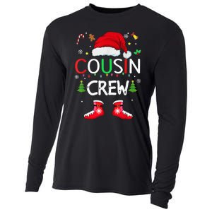 Cousin crew Christmas family squad Naughty matching santa Cooling Performance Long Sleeve Crew