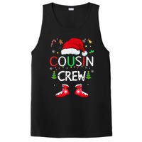 Cousin crew Christmas family squad Naughty matching santa PosiCharge Competitor Tank