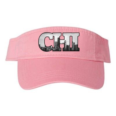 Chi Chicago City Skyline Of Downtown Chicago Illinois Visor