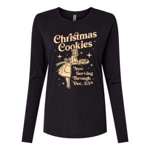 Christmas Cookies Womens Cotton Relaxed Long Sleeve T-Shirt