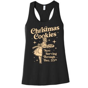 Christmas Cookies Women's Racerback Tank