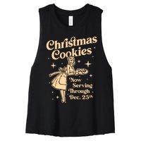 Christmas Cookies Women's Racerback Cropped Tank