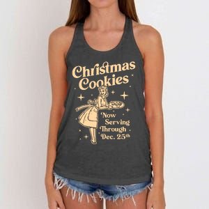 Christmas Cookies Women's Knotted Racerback Tank