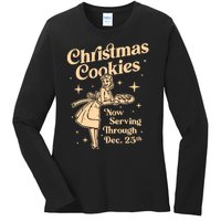 Christmas Cookies Ladies Long Sleeve Shirt