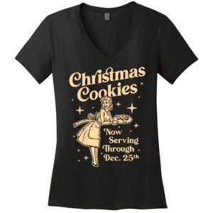 Christmas Cookies Women's V-Neck T-Shirt