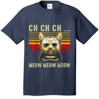 Ch Ch Ch Meow Meow Scary Friday Costume Halloween Cat T-Shirt