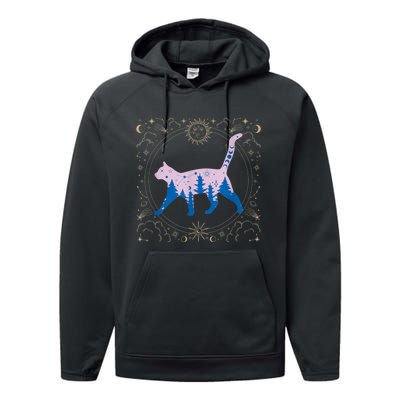 Cosmic Cat Performance Fleece Hoodie