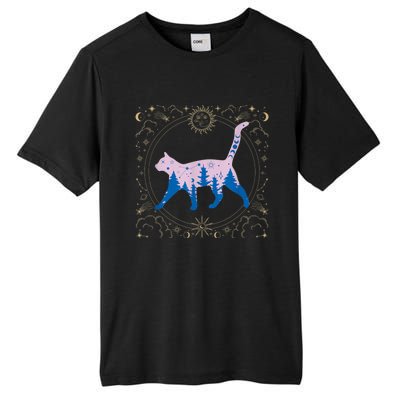 Cosmic Cat Tall Fusion ChromaSoft Performance T-Shirt