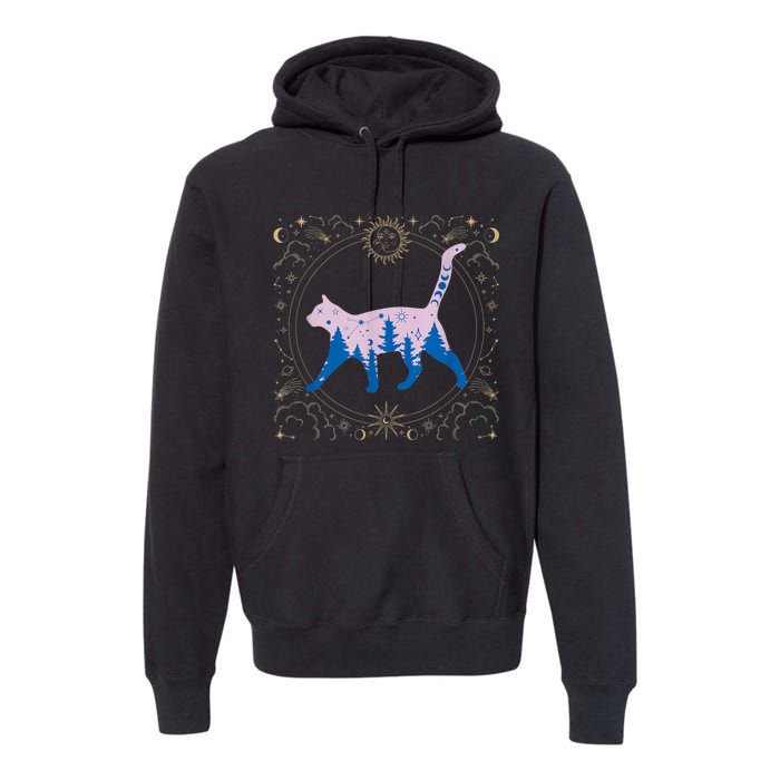 Cosmic Cat Premium Hoodie