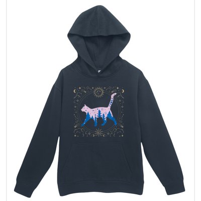 Cosmic Cat Urban Pullover Hoodie