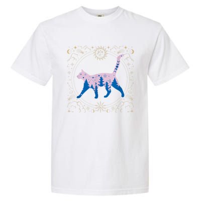 Cosmic Cat Garment-Dyed Heavyweight T-Shirt