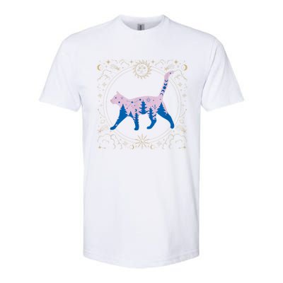 Cosmic Cat Softstyle CVC T-Shirt