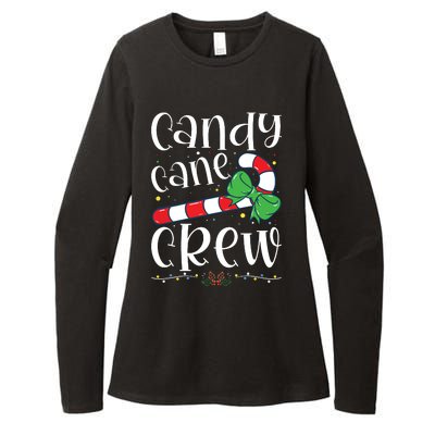 Candy Cane Crew Funny Christmas Candy Lover Xmas Womens CVC Long Sleeve Shirt