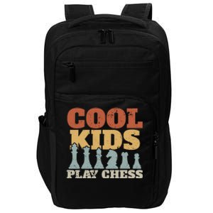 Chess Chessmen Chessboxing Gift For Cool Kids Impact Tech Backpack