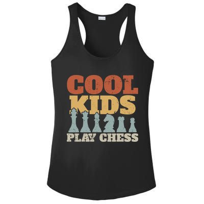 Chess Chessmen Chessboxing Gift For Cool Kids Ladies PosiCharge Competitor Racerback Tank
