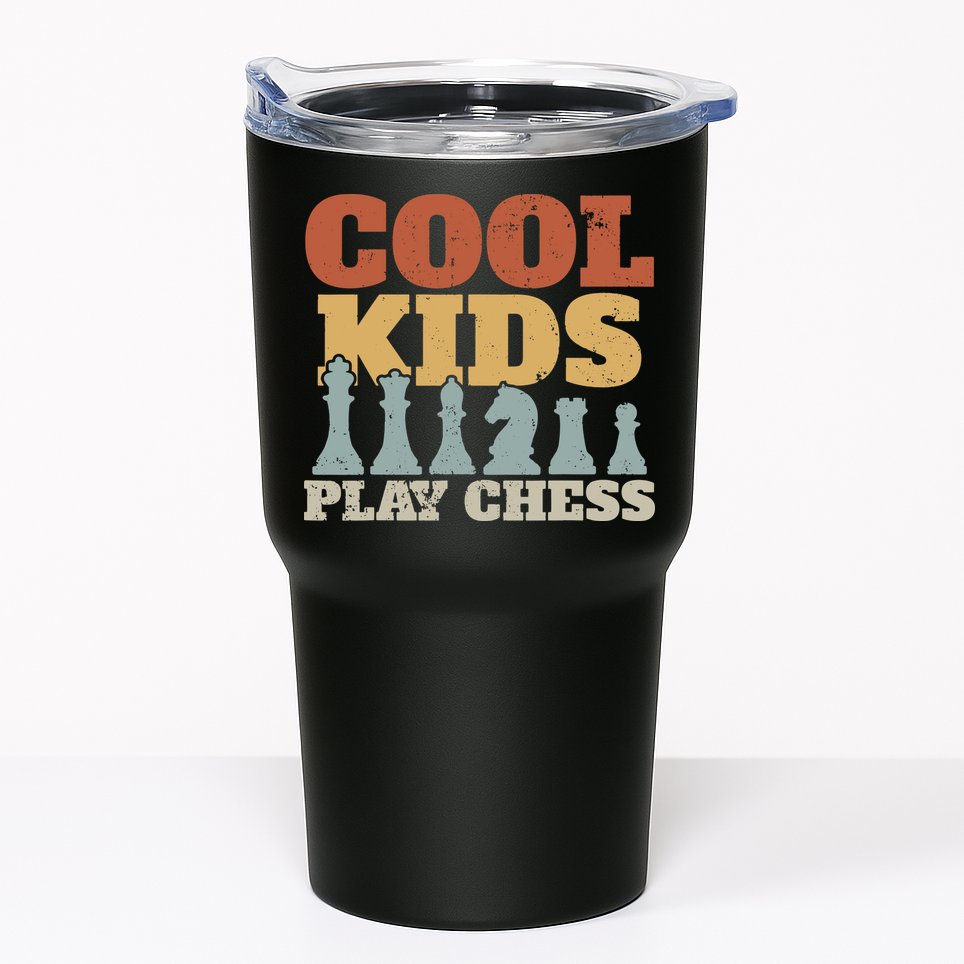 Chess Chessmen Chessboxing Gift For Cool Kids Tumbler