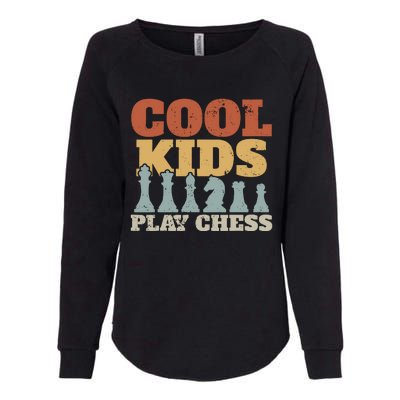 Chess Chessmen Chessboxing Gift For Cool Kids Womens California Wash Sweatshirt