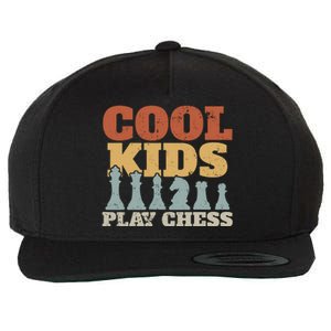 Chess Chessmen Chessboxing Gift For Cool Kids Wool Snapback Cap