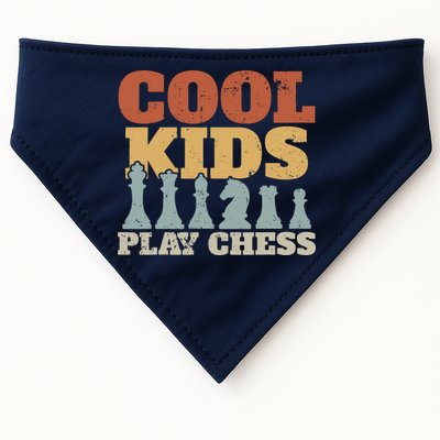 Chess Chessmen Chessboxing Gift For Cool Kids USA-Made Doggie Bandana