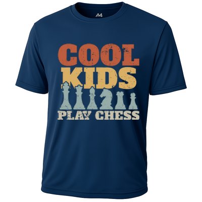 Chess Chessmen Chessboxing Gift For Cool Kids Cooling Performance Crew T-Shirt