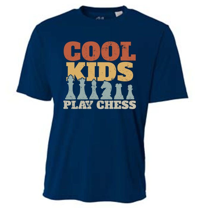 Chess Chessmen Chessboxing Gift For Cool Kids Cooling Performance Crew T-Shirt