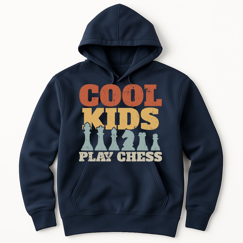 Chess Chessmen Chessboxing Gift For Cool Kids Hoodie