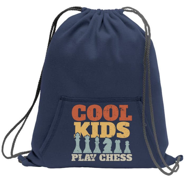 Chess Chessmen Chessboxing Gift For Cool Kids Sweatshirt Cinch Pack Bag